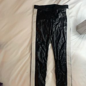 David Lerner pleather leggings